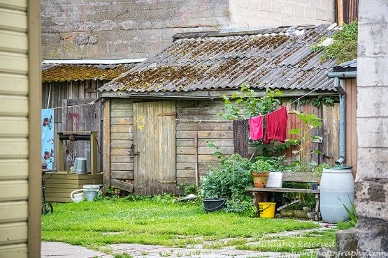 Back yard Estonia