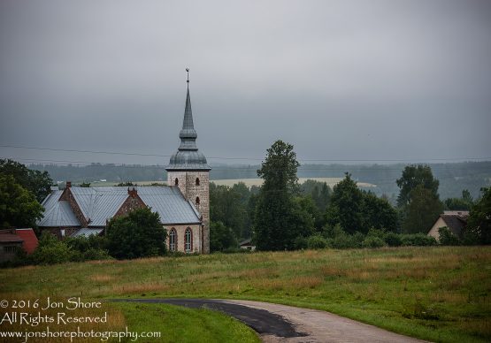 Church in Rural Estonia