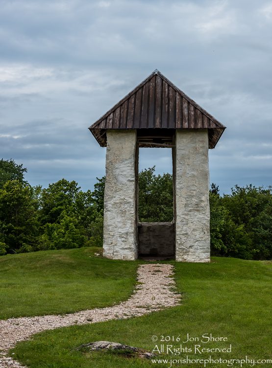 Medieval Church detached bell tower, Estonia.