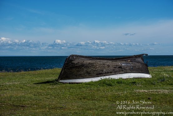 Old fishing boat ,Sõrve Lighthouse, Saaremaa, Estonia