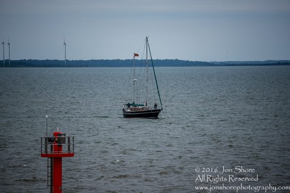 Sailboat to Saaremaa Estonia