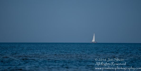 Sailboat on Baltic Sea. Tamron 600mm