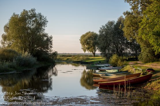 Fishing Boats at Camping Ezernieks - Summer - Burtnieks, Latvia Tamron 70mm Lens