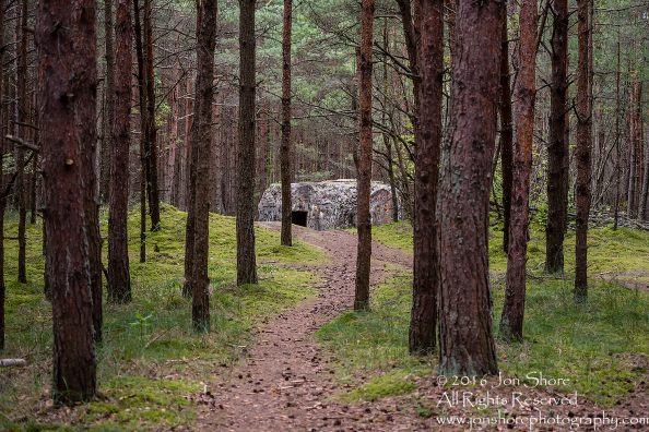 WWII German Pill Box, Lielupe, Latvia - Tamron 70mm Lens