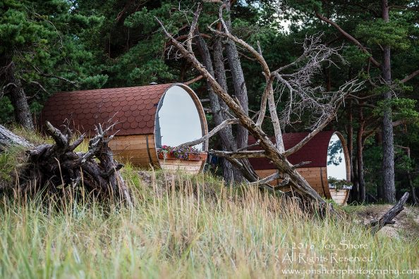 Saunas by the Baltic Sea - Kolka, Latvia Tamron 300mm Lens