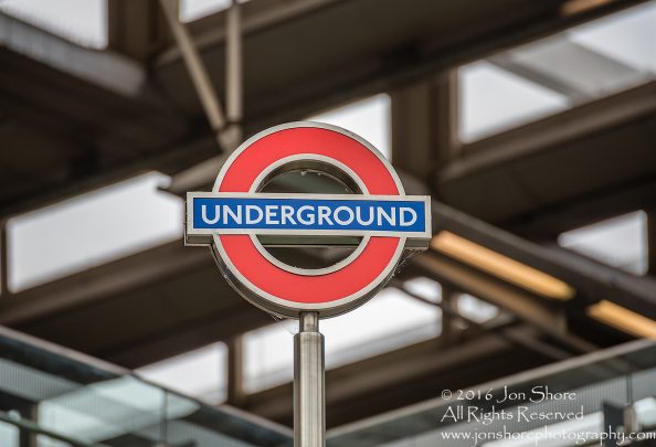 London Underground Sign Tamron 300mm