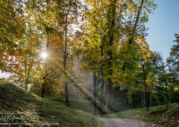Castle, Cesis, Latvia. Nikkor 28mm