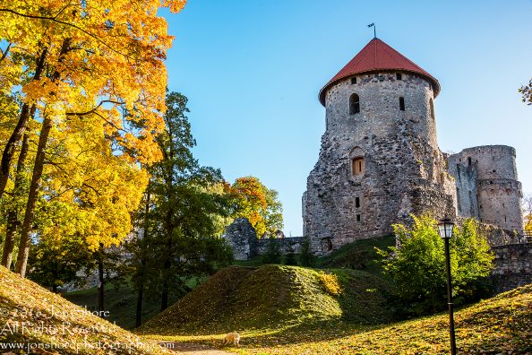 Castle, Cesis, Latvia. Nikkor 28mm