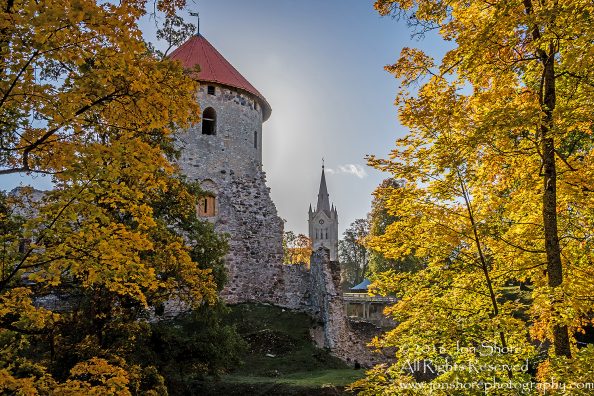 Castle, Cesis, Latvia. Nikkor 28mm