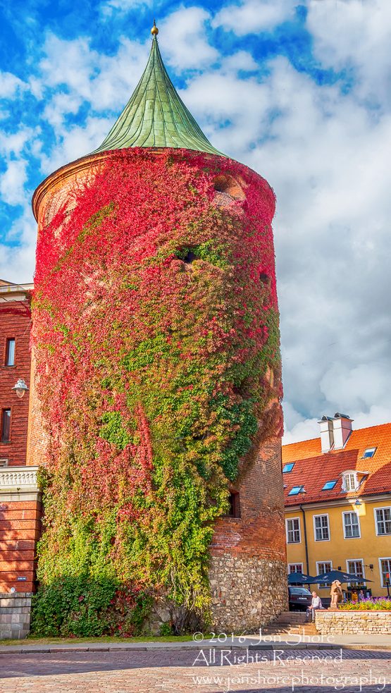 Gunpowder Tower. Old Town Riga Latvia. Nikkor 200mm