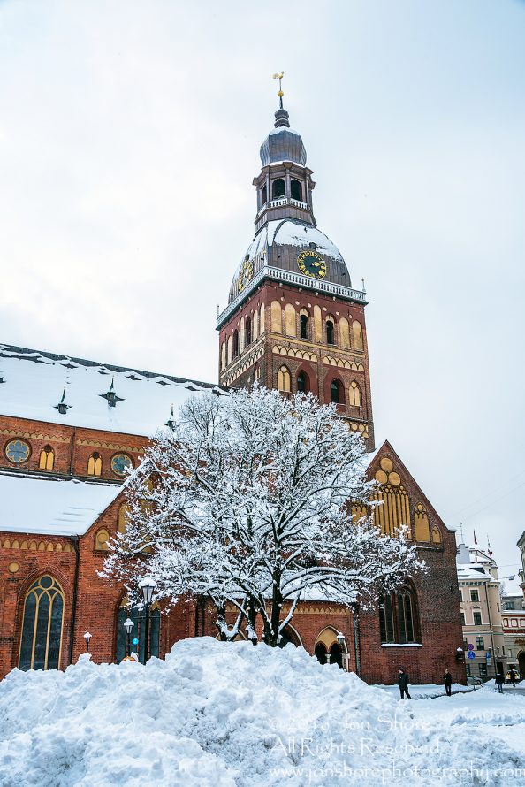 Riga Latvia Old Town. Nikkor 28mm lens
