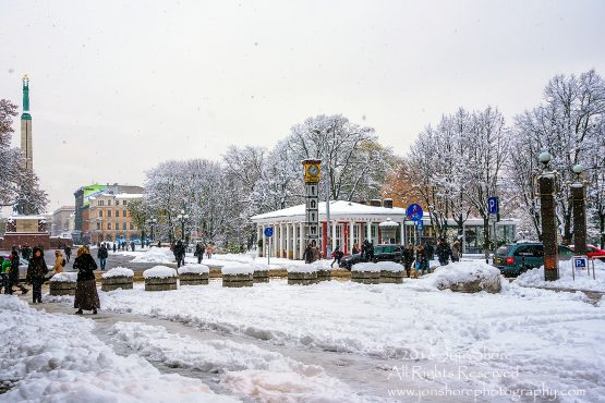Riga Latvia Old Town. Nikkor 28mm lens