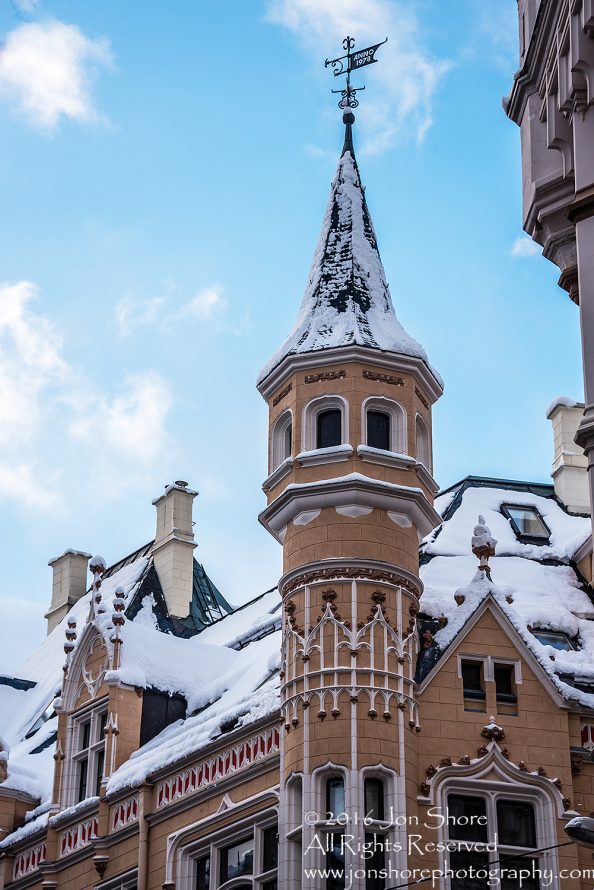 Riga Latvia Old Town. Nikkor 28mm lens
