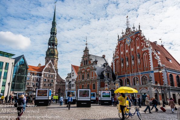 Old Town Riga Latvia. Nikkor 28mm