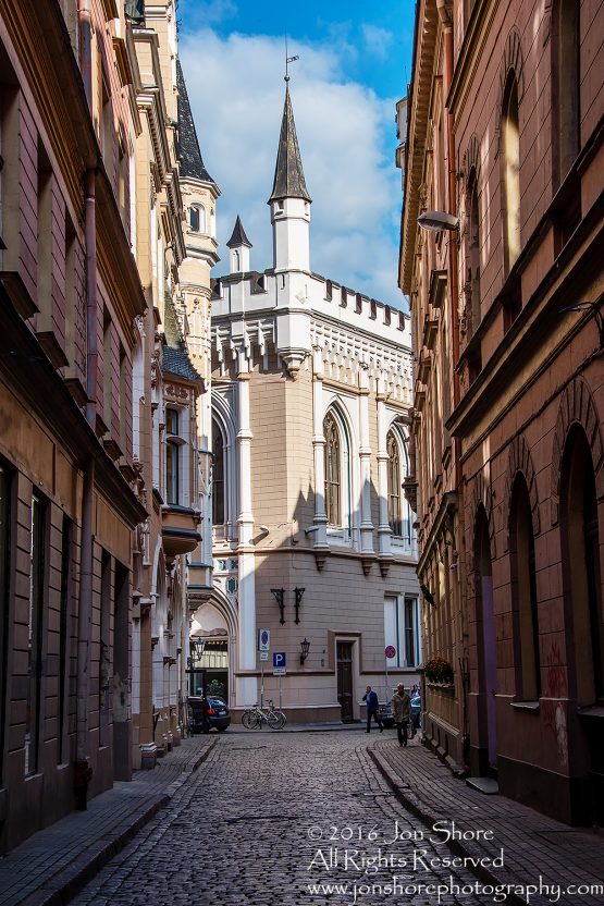 Old Town Riga Latvia. Nikkor 28mm