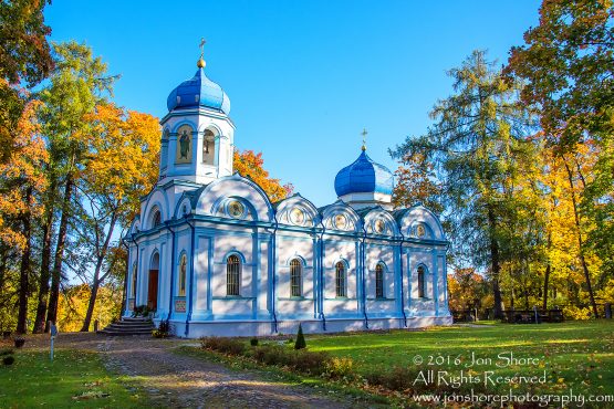 Russian Orthodox Church. Cesis, Latvia. Nikkor 28mm