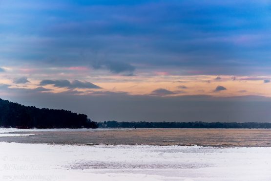Winter at a Baltic Sea Beach. Nikkor 50mm