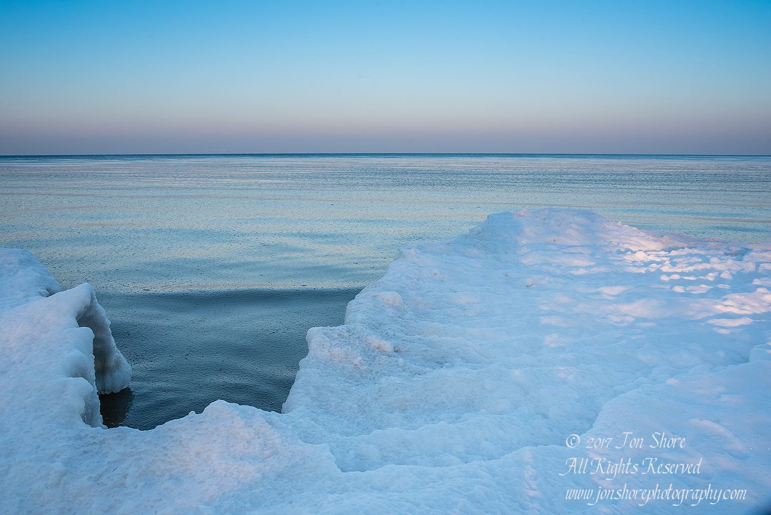 Winter at a Frozen Baltic Sea Beach. Nikkor 70mm