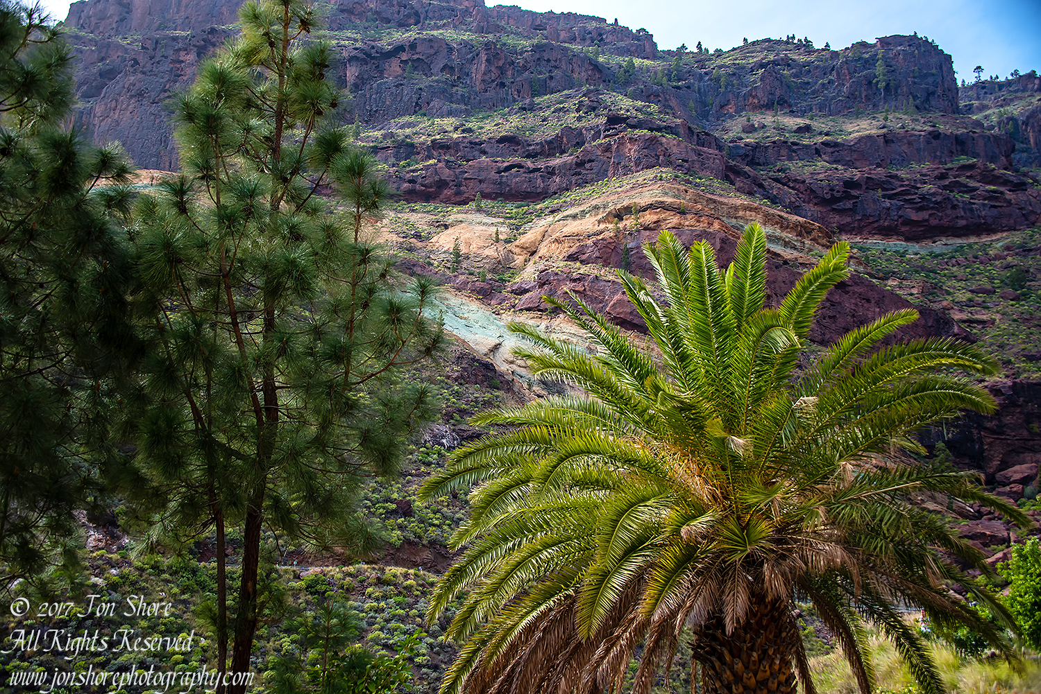 Mountains, Gran Canaria. Nikkor 28mm
