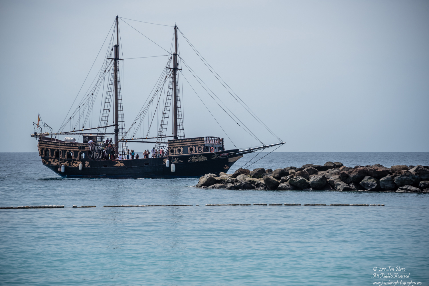 Pirate Ship, Playa de Amadores, Gran Canaria. Nikkor 300mm