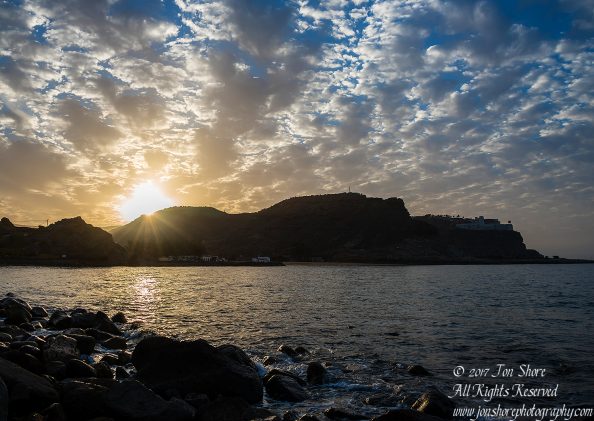 Sunrise Playa de Cura, Gran Canaria. Nikkor 28mm