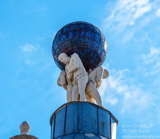 Art nouveau feature Riga Latvia Spring 2017. Nikkor 300mm