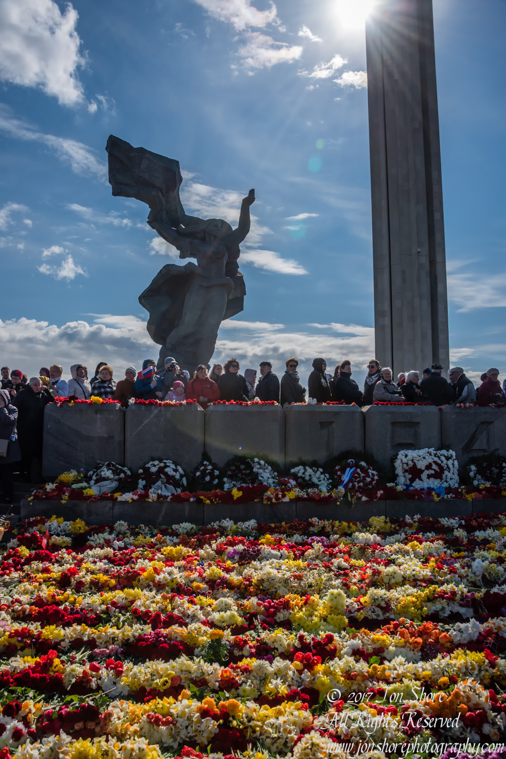 9 May Soviet WWII war memorial, Riga, Latvia. Nikkor 100mm