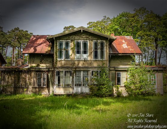 Old house in Jurmala Latvia. Nikkor 28mm