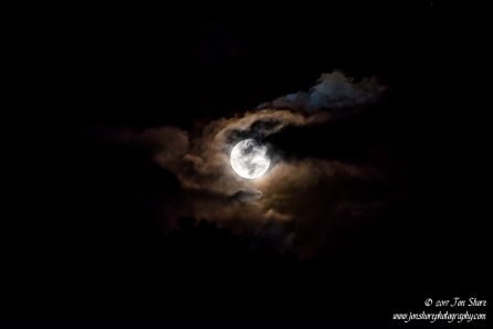 Super Moon Cilento Italy December 2017