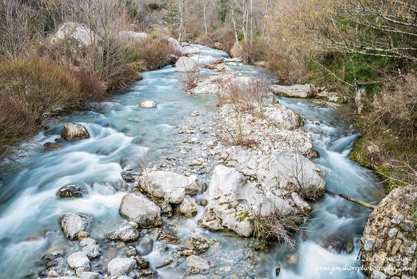 Gole del Sammaro Cilento Italy February 2018