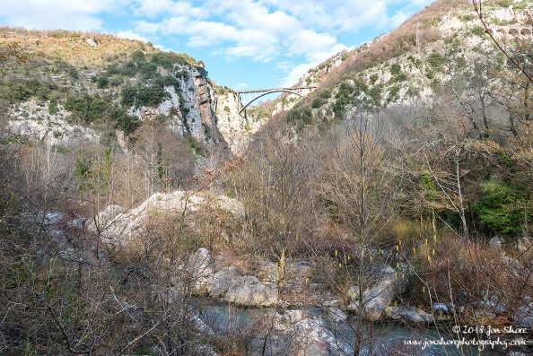 Gole del Sammaro Cilento Italy February 2018