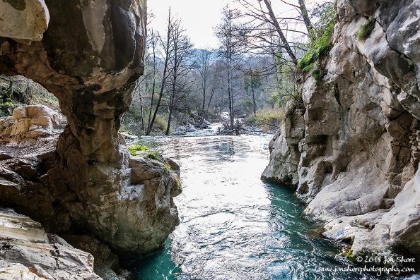Gole del Sammaro Cilento Italy February 2018