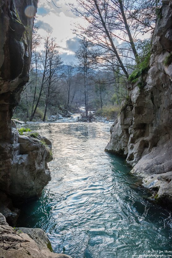 Gole del Sammaro Cilento Italy February 2018