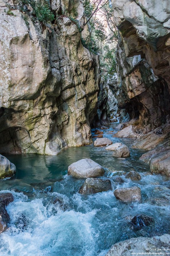 Gole del Sammaro Cilento Italy February 2018