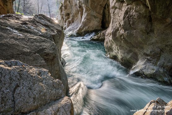 Gole del Sammaro Cilento Italy February 2018
