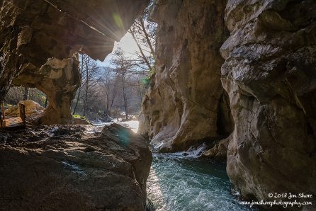 Gole del Sammaro Cilento Italy February 2018