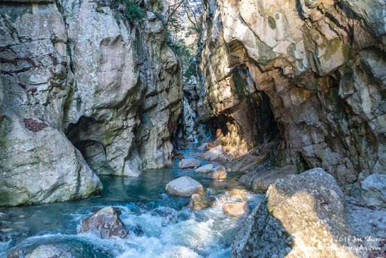 Gole del Sammaro Cilento Italy February 2018