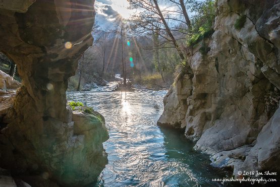 Gole del Sammaro Cilento Italy February 2018