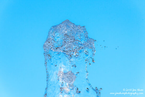 Water drops in sky Italy