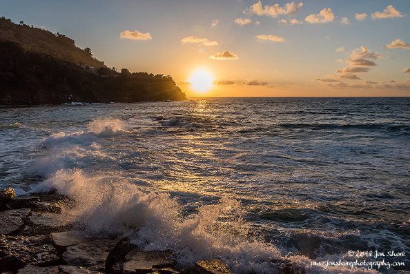 Sunset San Marco di Castellabate Italy