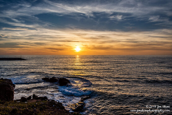 Sunset Spring San Marco di Castellabate Italy