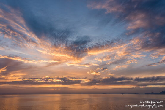Sunset Spring San Marco di Castellabate Italy