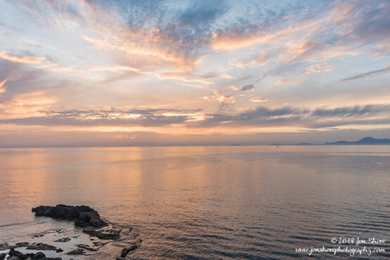 Sunset Spring San Marco di Castellabate Italy