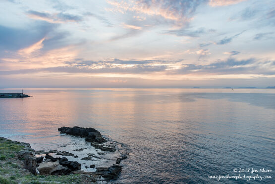 Sunset Spring San Marco di Castellabate Italy