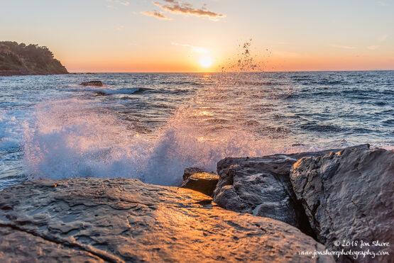 Sunset Spring San Marco di Castellabate Italy