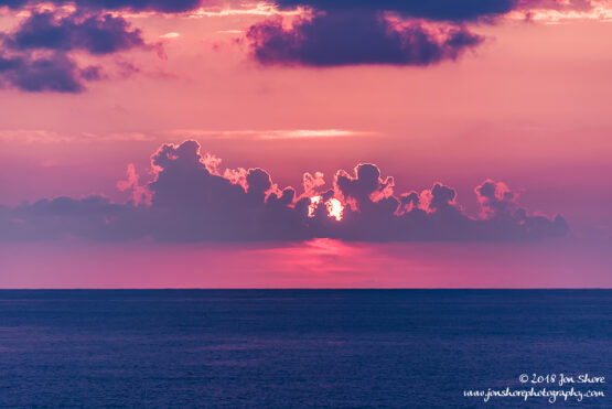 Sunset Spring at San Marco di Castellabate Italy