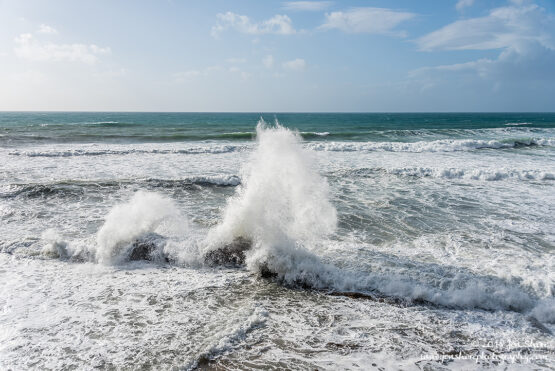 Waves Spring at San Marco di Castellabate Italy