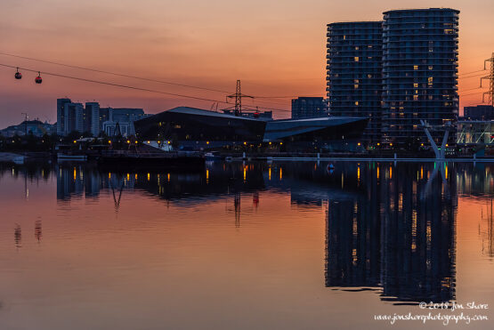 Sunset London Docklands