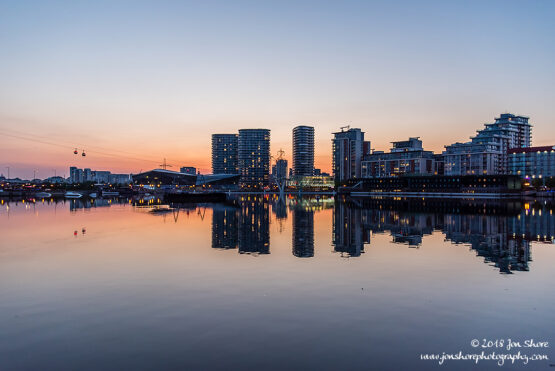 Sunset London Docklands