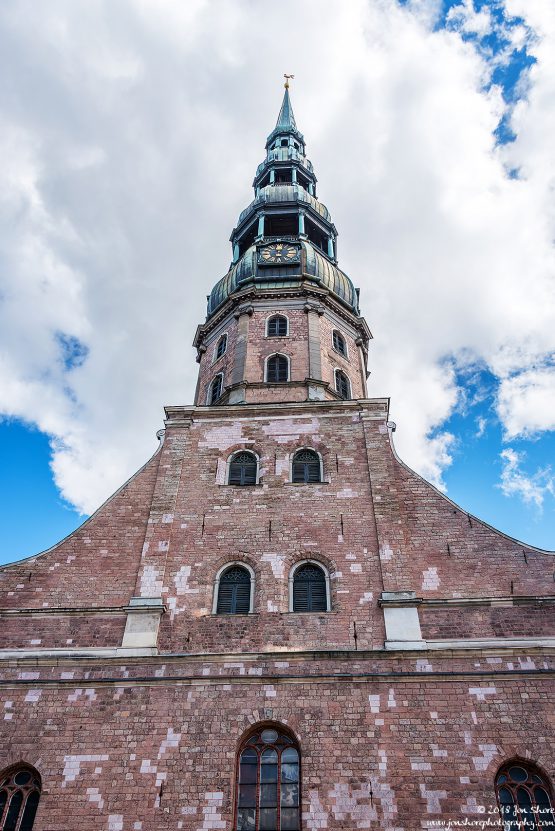 Riga church Latvia July 2018